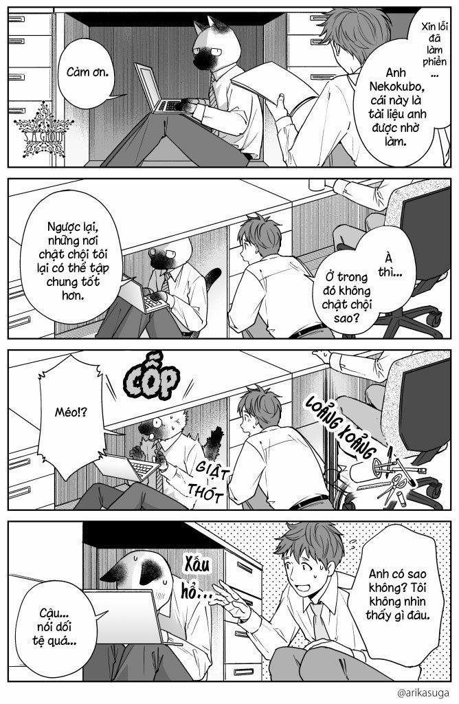 Công Ty Làm Việc Cùng Với Mèo -[Chap 1-2] 2 trang 3