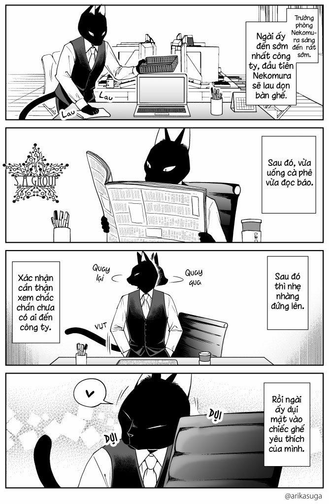 Công Ty Làm Việc Cùng Với Mèo -[Chap 1-2] 2 trang 5