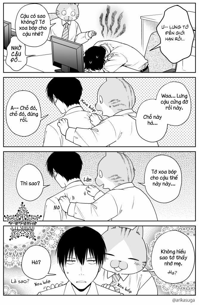 Công Ty Làm Việc Cùng Với Mèo -[Chap 1-2] 2 trang 7