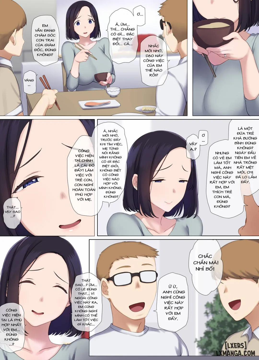 Công việc chăm sóc con trai sếp Oneshot trang 36
