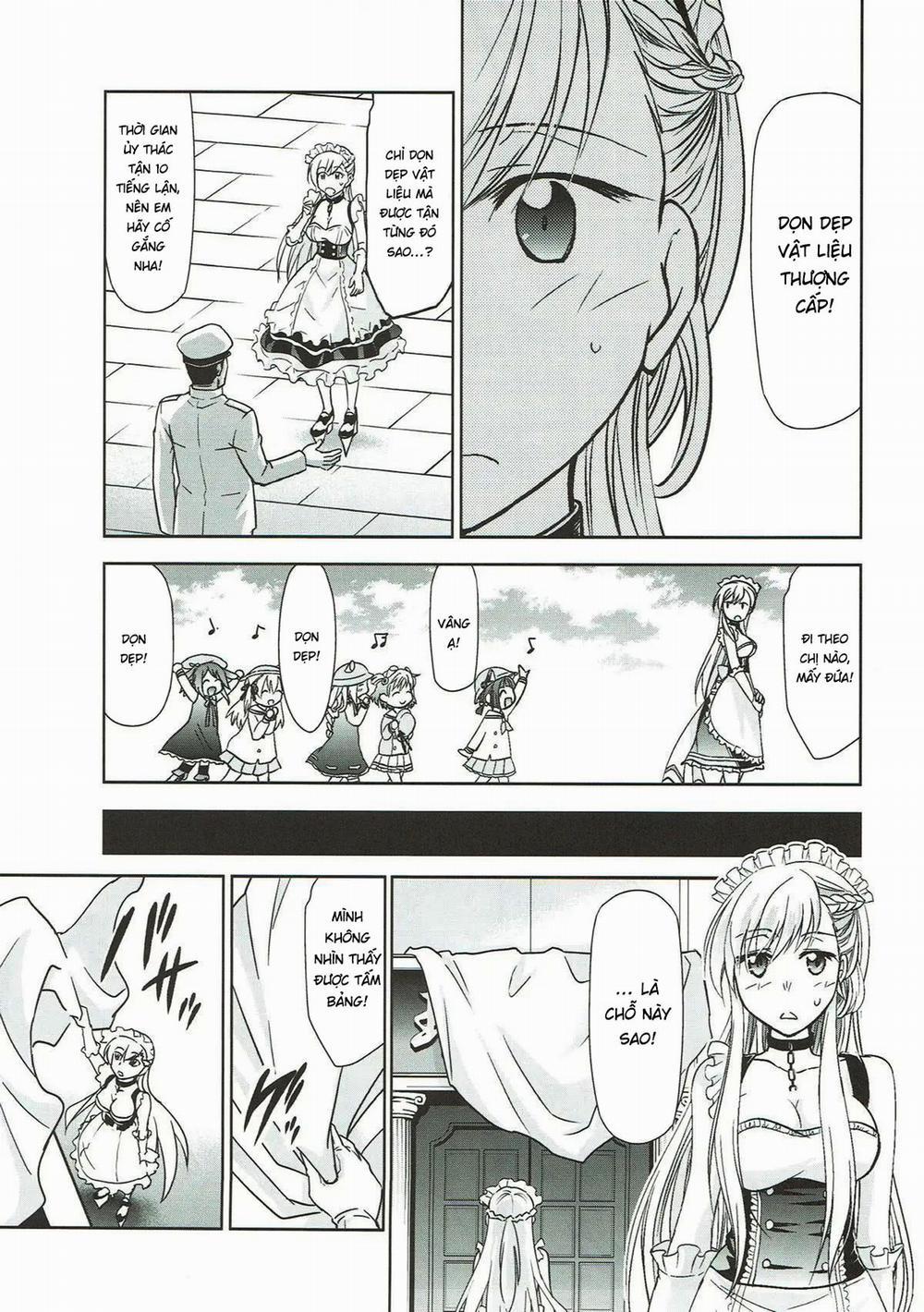 Công việc dọn dẹp vật liệu thượng cấp của Belfast Oneshot nứng trang 4