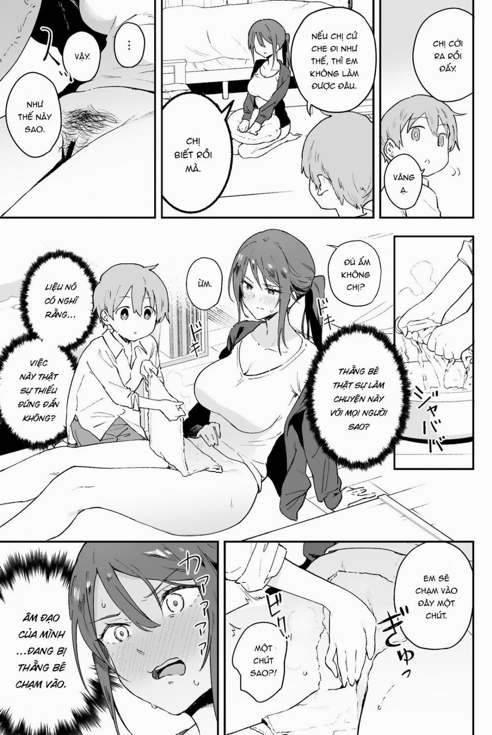 Cool Onee-san has a problem that I can't tell anyone Oneshot trang 10