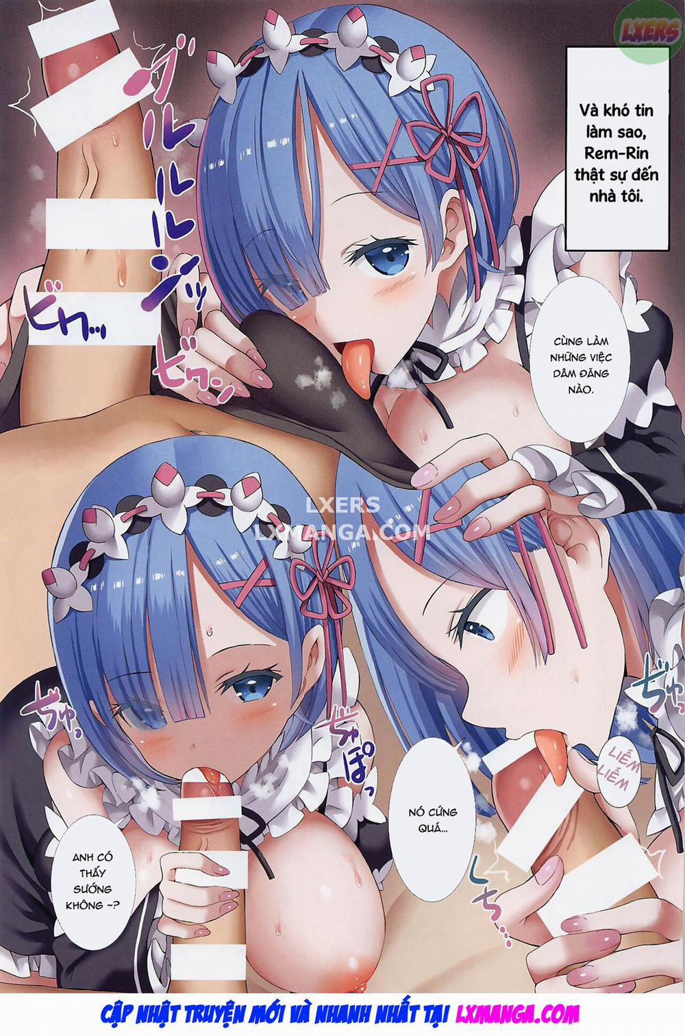 Cosplay SEX with Rem-rin Who Was Transported to My House Oneshot trang 6