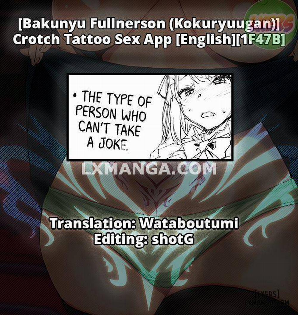 Crotch Tattoo Sex App Oneshot trang 33