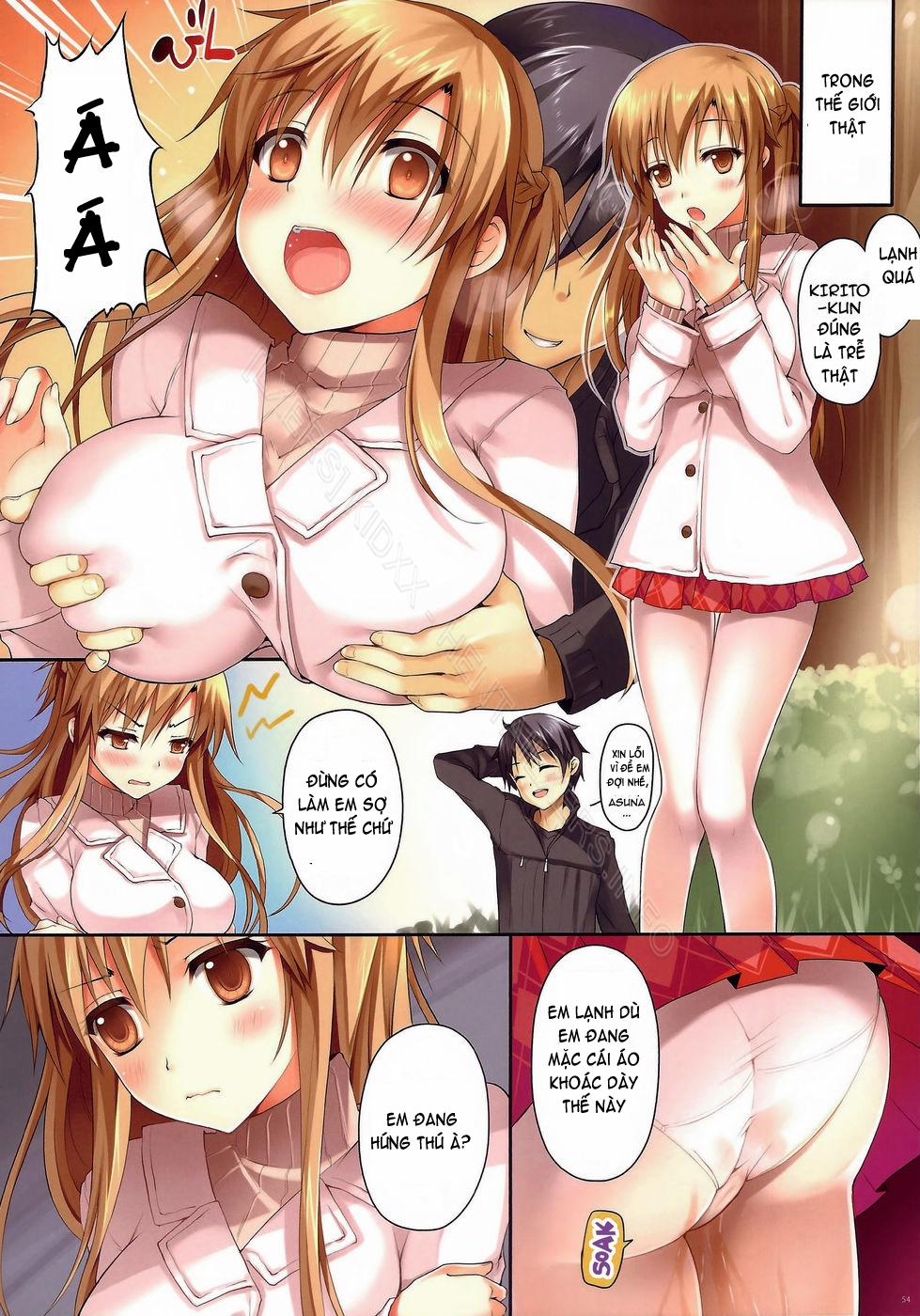 Cumming Inside Asuna 100% (Sword Art Online) 2 [END] trang 22