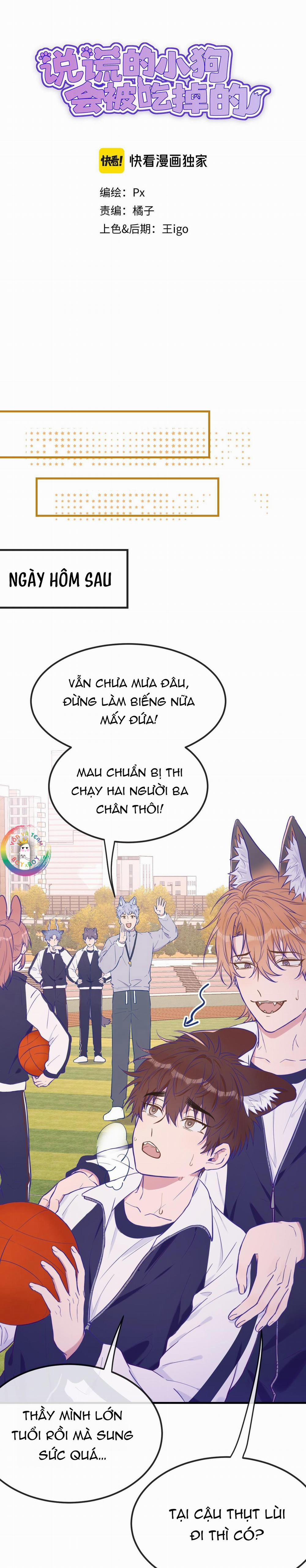 Cún Con Nói Dối Sẽ Bị Ăn Thịt 27 trang 8