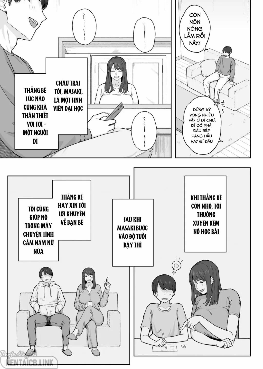 Cùng dì sau bữa ăn tối Oneshot trang 3