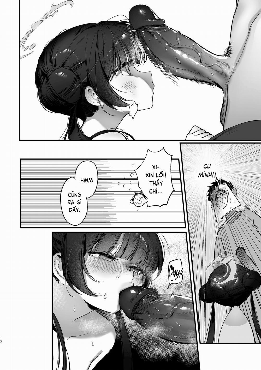 Cùng mát xa cơ thể nào! Chủ tịch Kisaki! 1 0 Không che trang 10