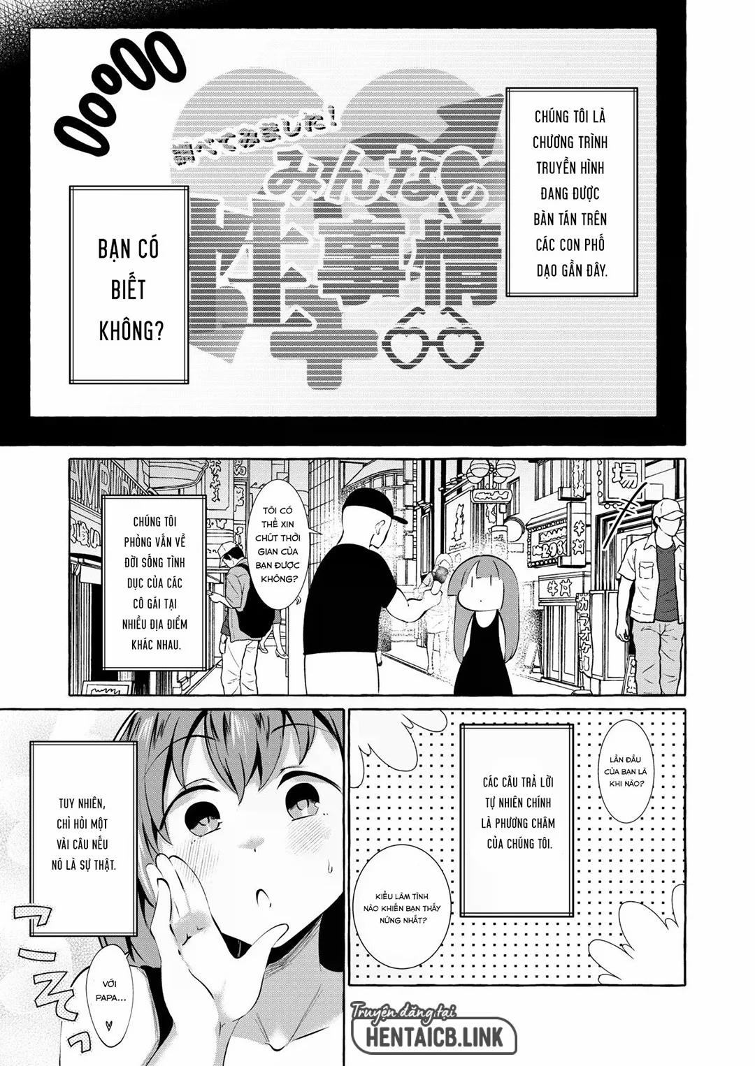 Cùng tìm hiểu! Hoàn cảnh tình dục của mọi người Oneshot trang 1