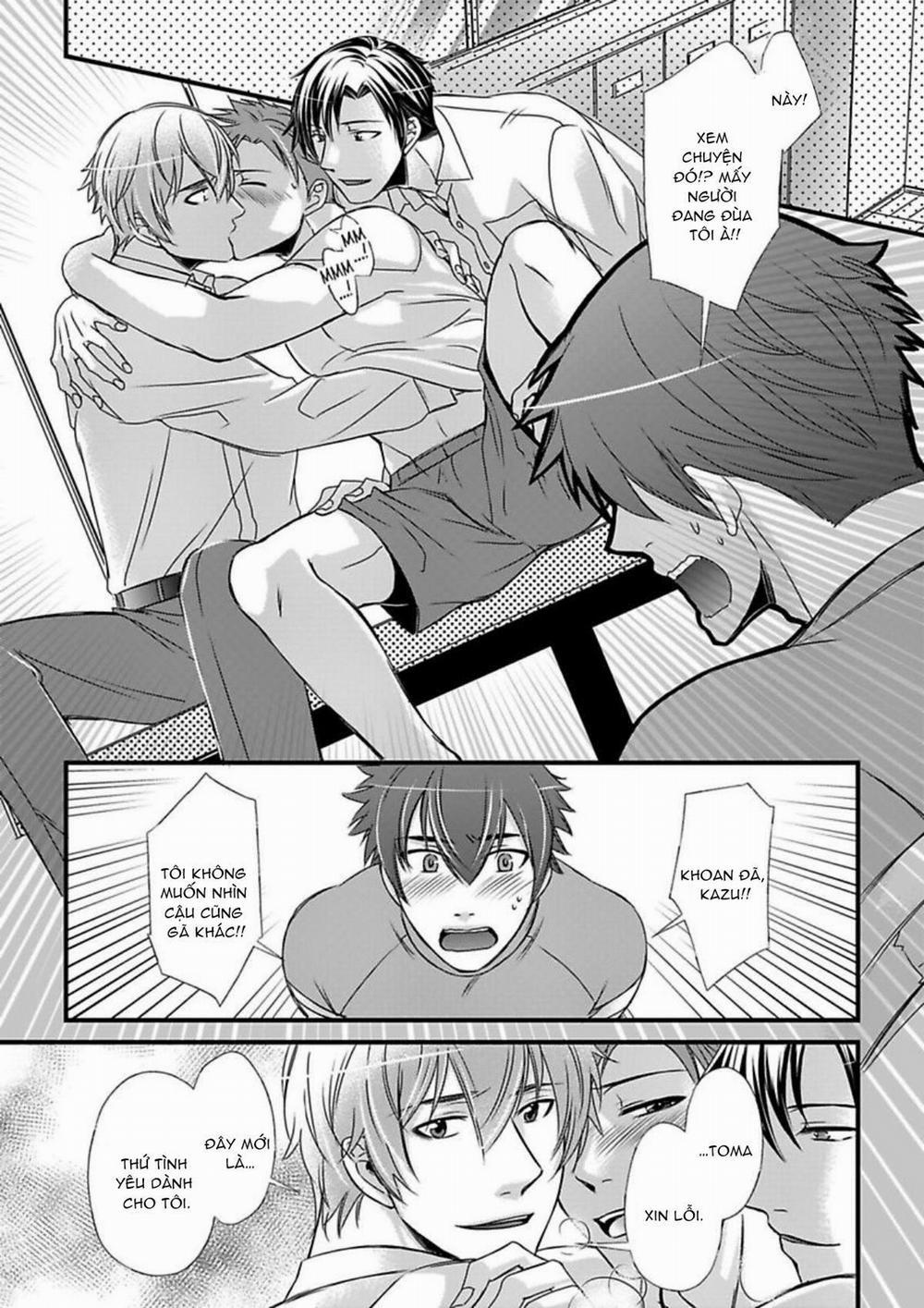 Cuộc Chơi Ba Người Của Trai Thẳng – Hai Chàng Trai Đang Theo Đuổi Tôi 6 trang 16