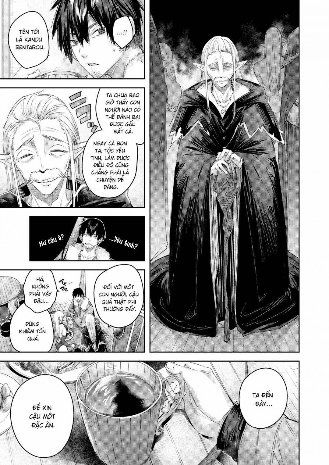 Cuộc gặp gỡ của chàng thợ săn đơn độc trong khu rừng yêu tinh 1 trang 10