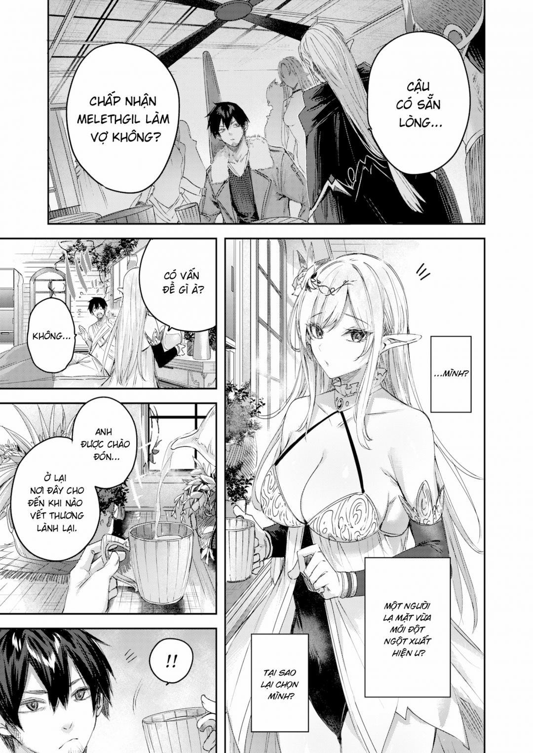 Cuộc gặp gỡ của chàng thợ săn đơn độc trong khu rừng yêu tinh 1 trang 12