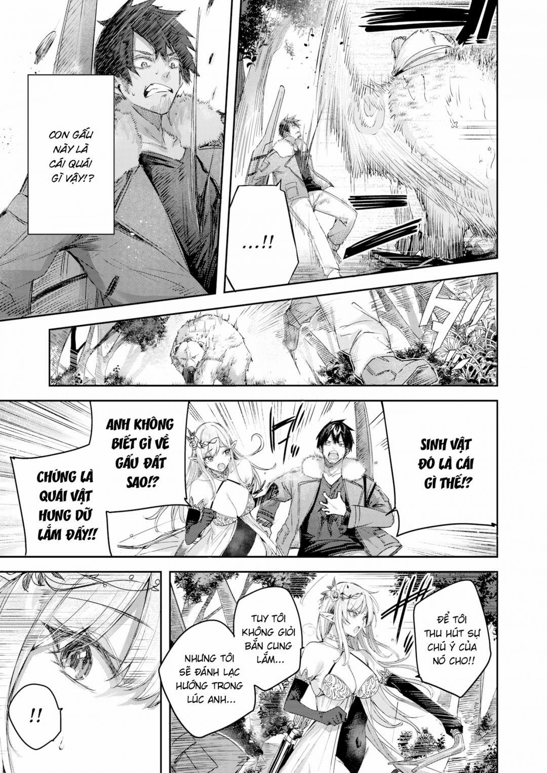 Cuộc gặp gỡ của chàng thợ săn đơn độc trong khu rừng yêu tinh 1 trang 6