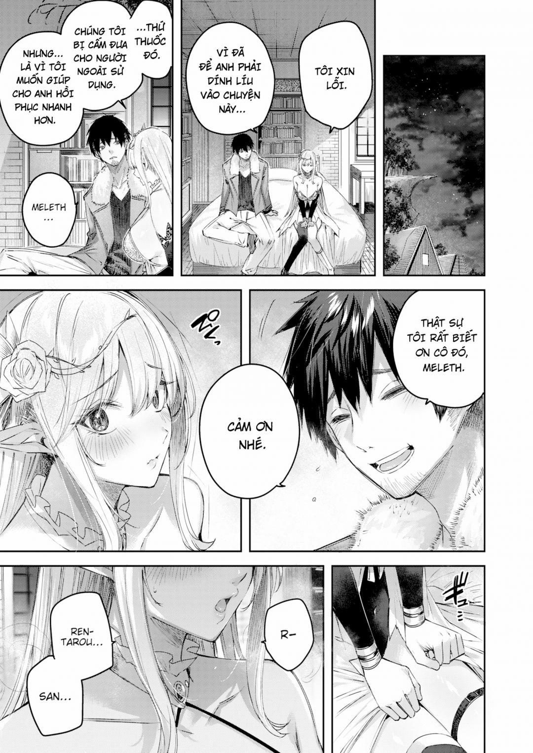 Cuộc gặp gỡ của chàng thợ săn đơn độc trong khu rừng yêu tinh 2 trang 10