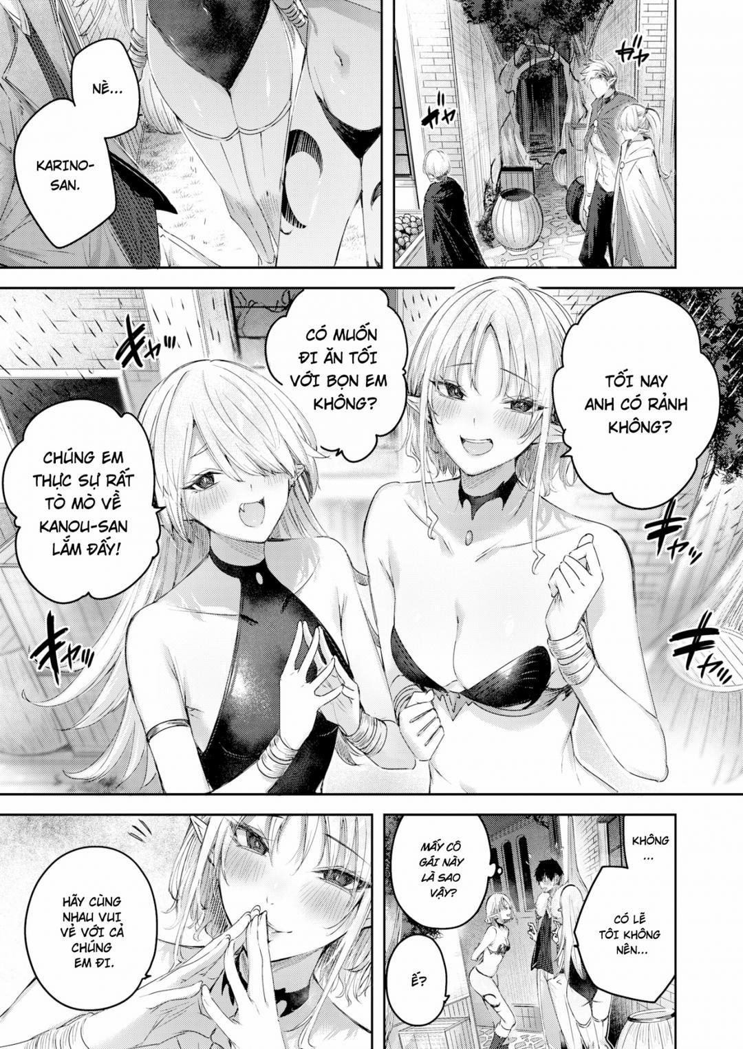 Cuộc gặp gỡ của chàng thợ săn đơn độc trong khu rừng yêu tinh 2 trang 4