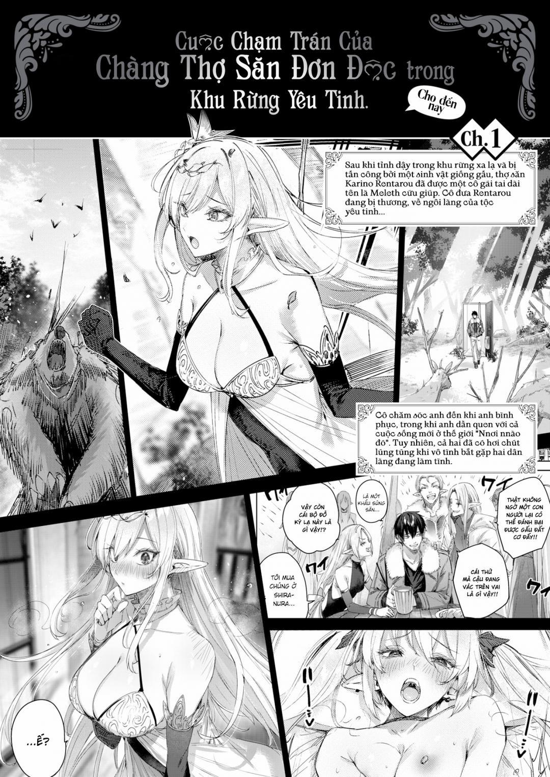 Cuộc gặp gỡ của chàng thợ săn đơn độc trong khu rừng yêu tinh 3.5 trang 2