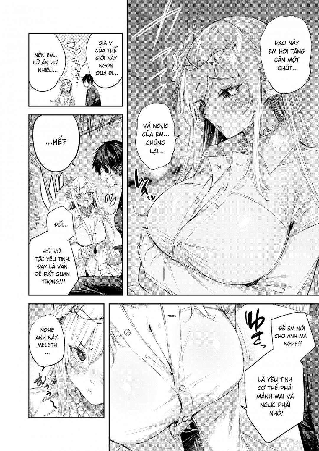 Cuộc gặp gỡ của chàng thợ săn đơn độc trong khu rừng yêu tinh 3 trang 9