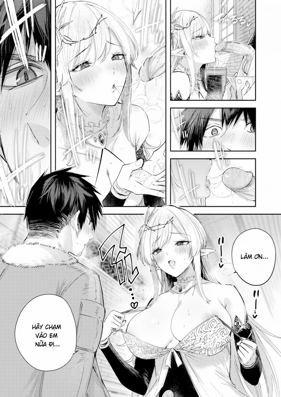 Cuộc gặp gỡ của chàng thợ săn đơn độc trong khu rừng yêu tinh 4 trang 12