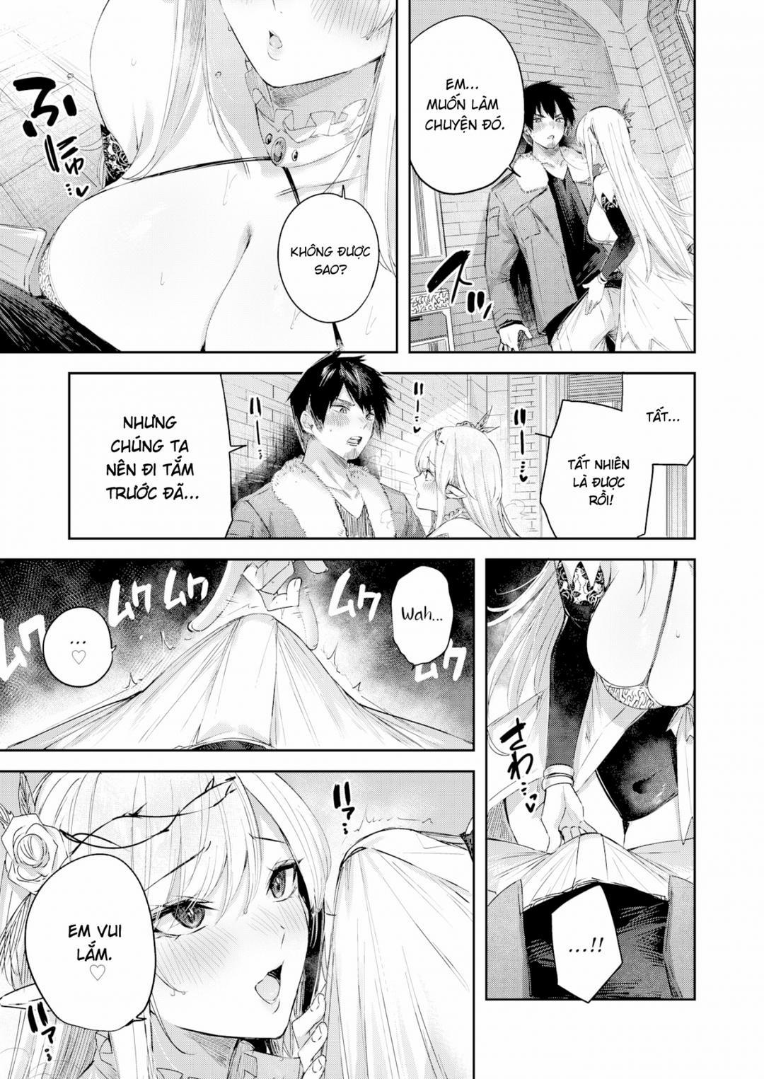 Cuộc gặp gỡ của chàng thợ săn đơn độc trong khu rừng yêu tinh 4 trang 8