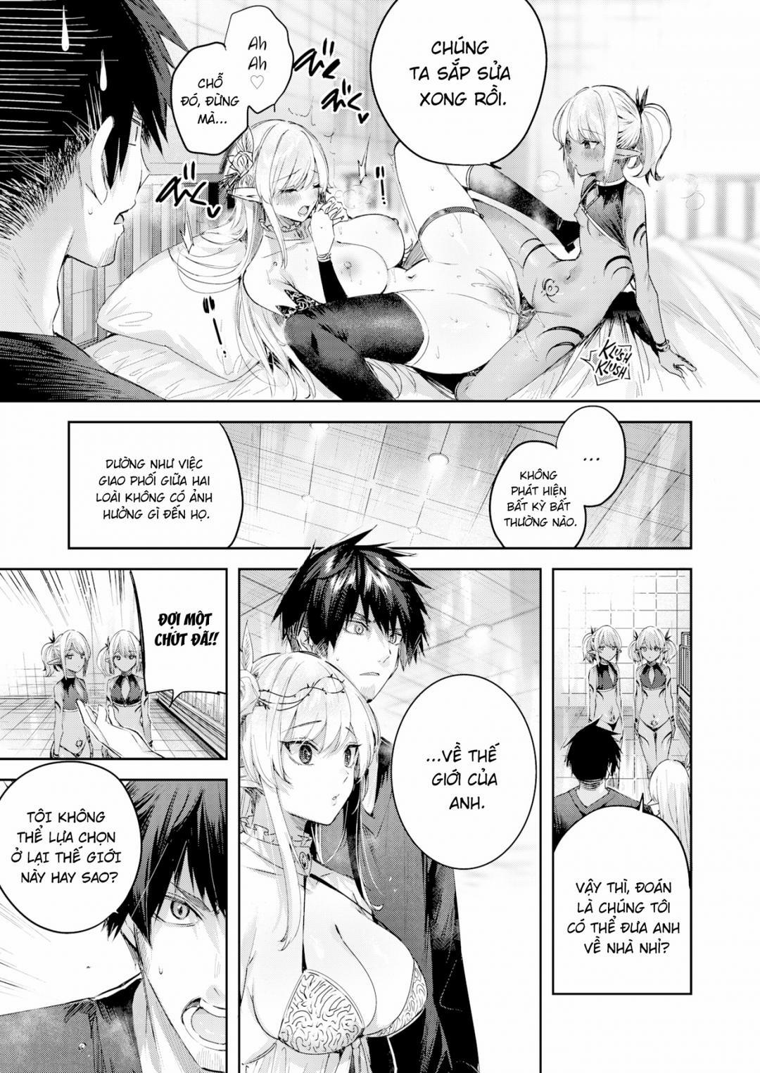 Cuộc gặp gỡ của chàng thợ săn đơn độc trong khu rừng yêu tinh 5 0 END trang 10