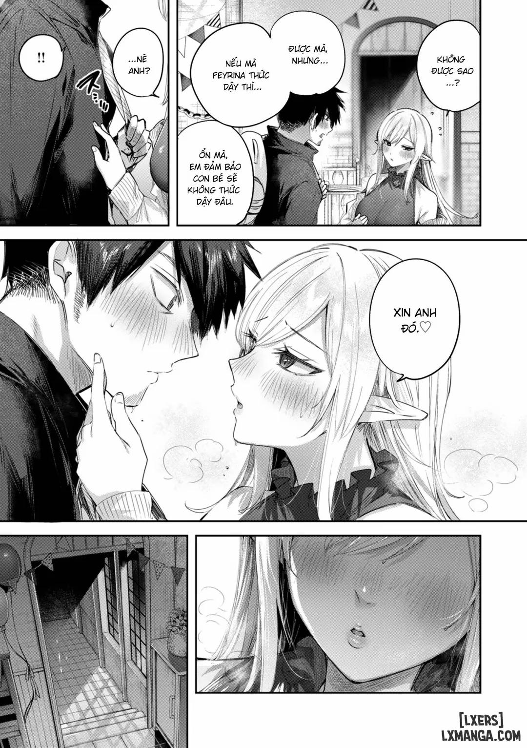 Cuộc gặp gỡ của chàng thợ săn đơn độc trong khu rừng yêu tinh Ngoại truyện trang 3