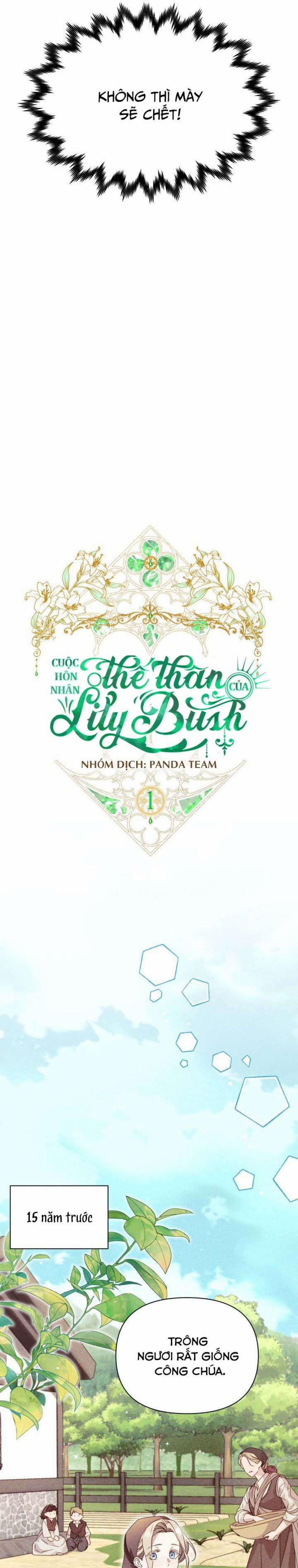 Cuộc Hôn Nhân Thế Thân Của Lily Bush 1 trang 6