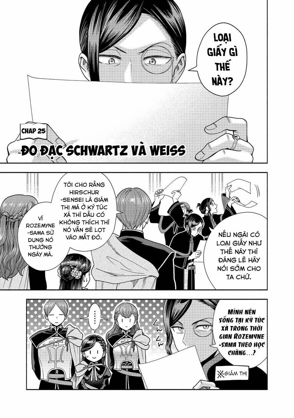 Cuộc Nổi Dậy Của Cô Gái Mọt Sách ~ Tôi Sẽ Làm Mọi Cách Để Trở Thành Thủ Thư 25 trang 2