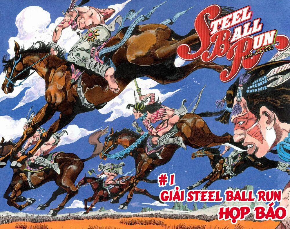 Cuộc Phiêu Lưu Bí Ẩn Phần 7: Steel Ball Run 1 trang 2