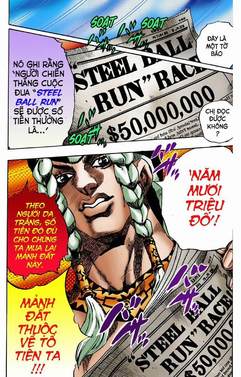 Cuộc Phiêu Lưu Bí Ẩn Phần 7: Steel Ball Run 1 trang 21