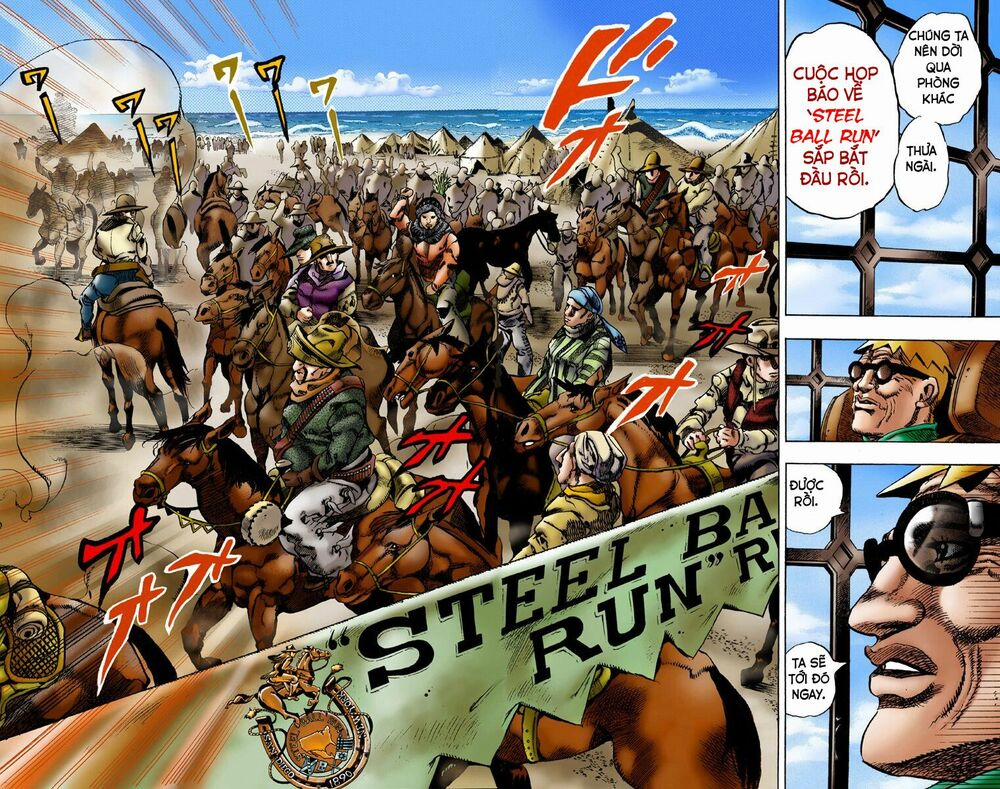 Cuộc Phiêu Lưu Bí Ẩn Phần 7: Steel Ball Run 1 trang 25