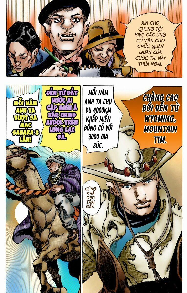 Cuộc Phiêu Lưu Bí Ẩn Phần 7: Steel Ball Run 1 trang 34