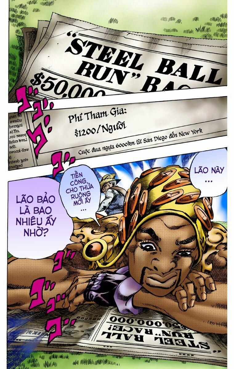 Cuộc Phiêu Lưu Bí Ẩn Phần 7: Steel Ball Run 2 trang 7