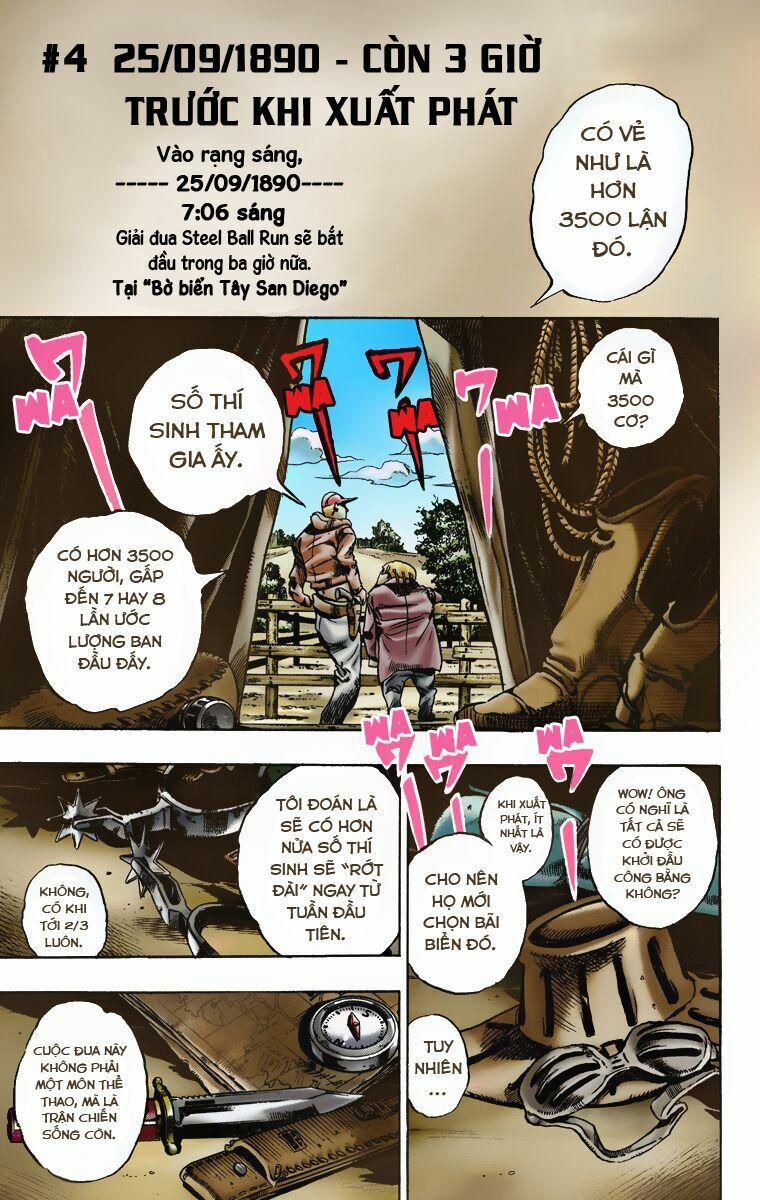 Cuộc Phiêu Lưu Bí Ẩn Phần 7: Steel Ball Run 4 trang 1