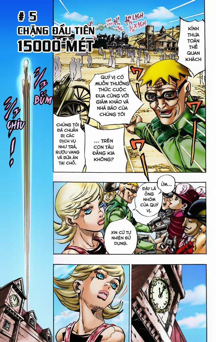 Cuộc Phiêu Lưu Bí Ẩn Phần 7: Steel Ball Run 5 trang 1