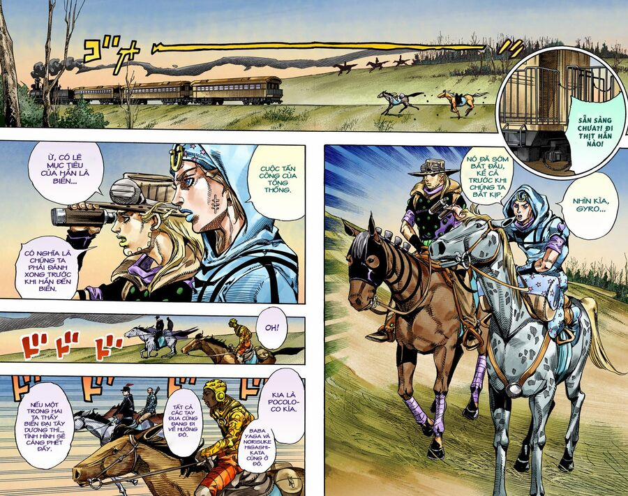 Cuộc Phiêu Lưu Bí Ẩn Phần 7: Steel Ball Run 74 trang 45