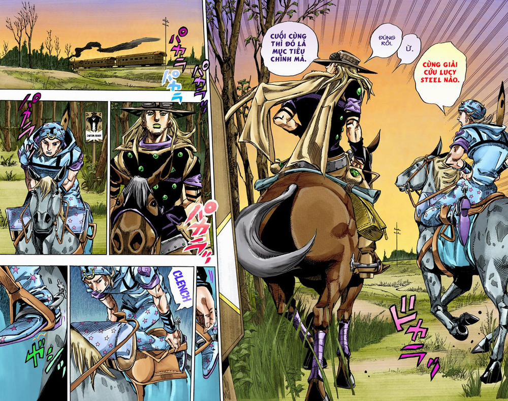 Cuộc Phiêu Lưu Bí Ẩn Phần 7: Steel Ball Run 76 trang 16