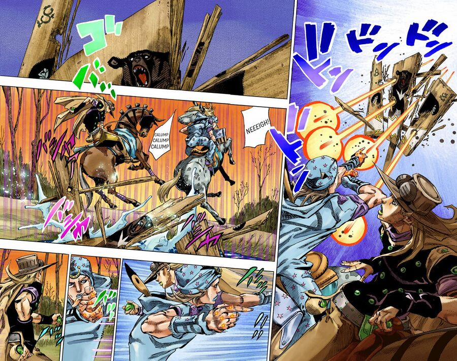 Cuộc Phiêu Lưu Bí Ẩn Phần 7: Steel Ball Run 77 trang 13