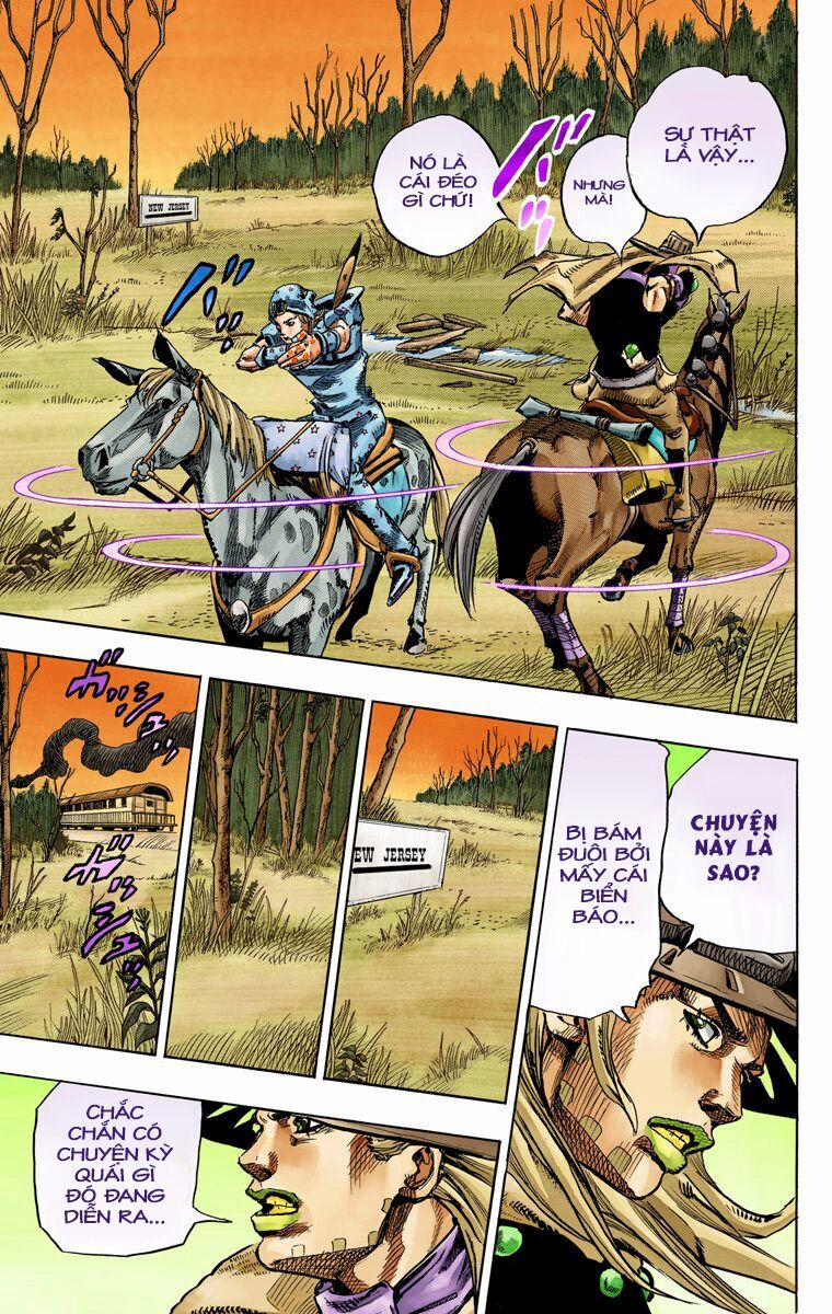 Cuộc Phiêu Lưu Bí Ẩn Phần 7: Steel Ball Run 77 trang 15