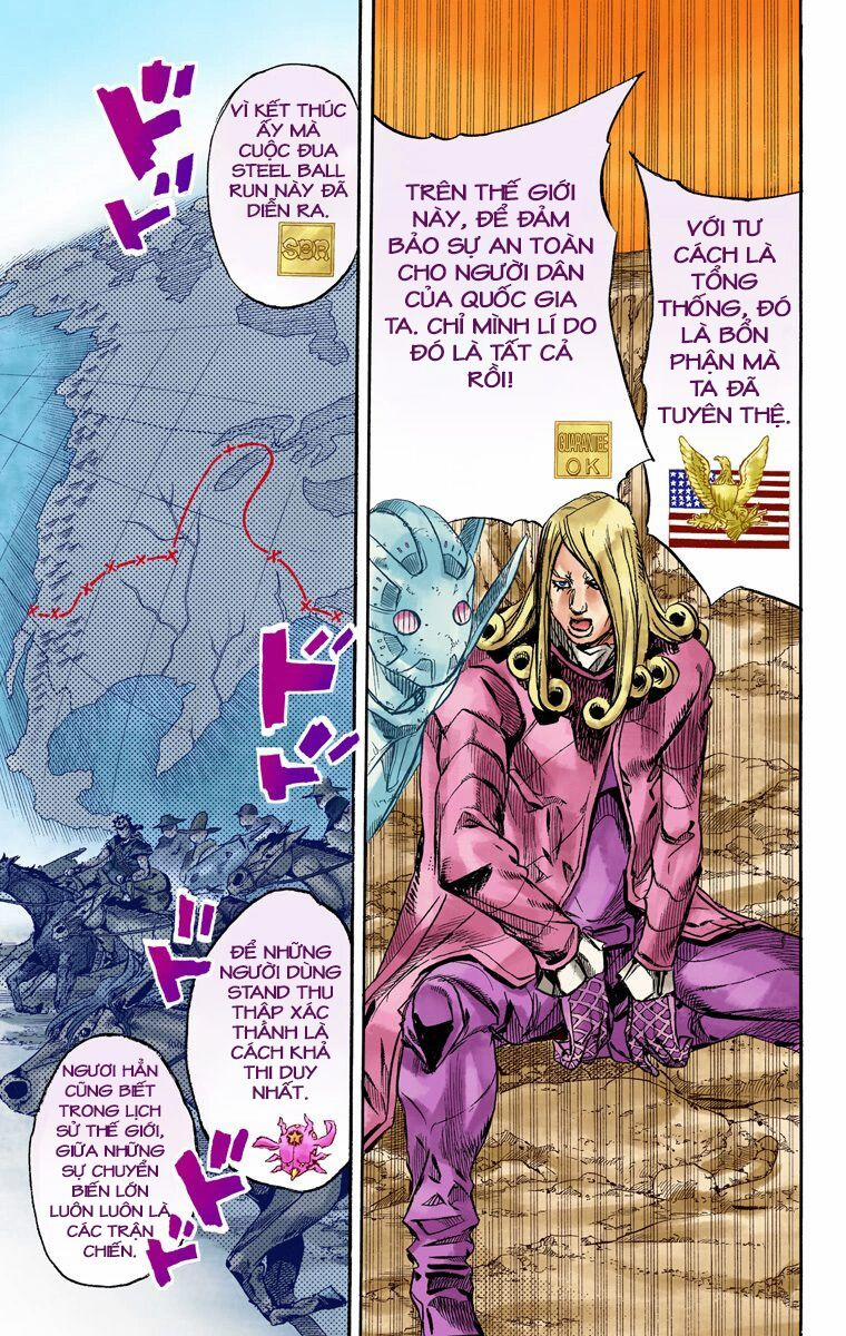 Cuộc Phiêu Lưu Bí Ẩn Phần 7: Steel Ball Run 88 trang 15