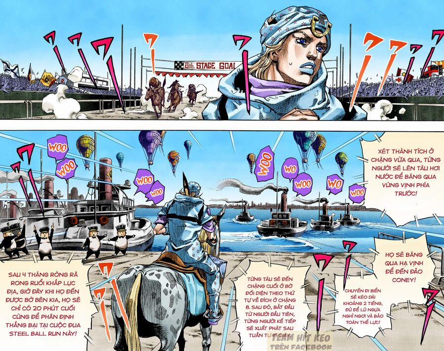 Cuộc Phiêu Lưu Bí Ẩn Phần 7: Steel Ball Run 91 trang 23