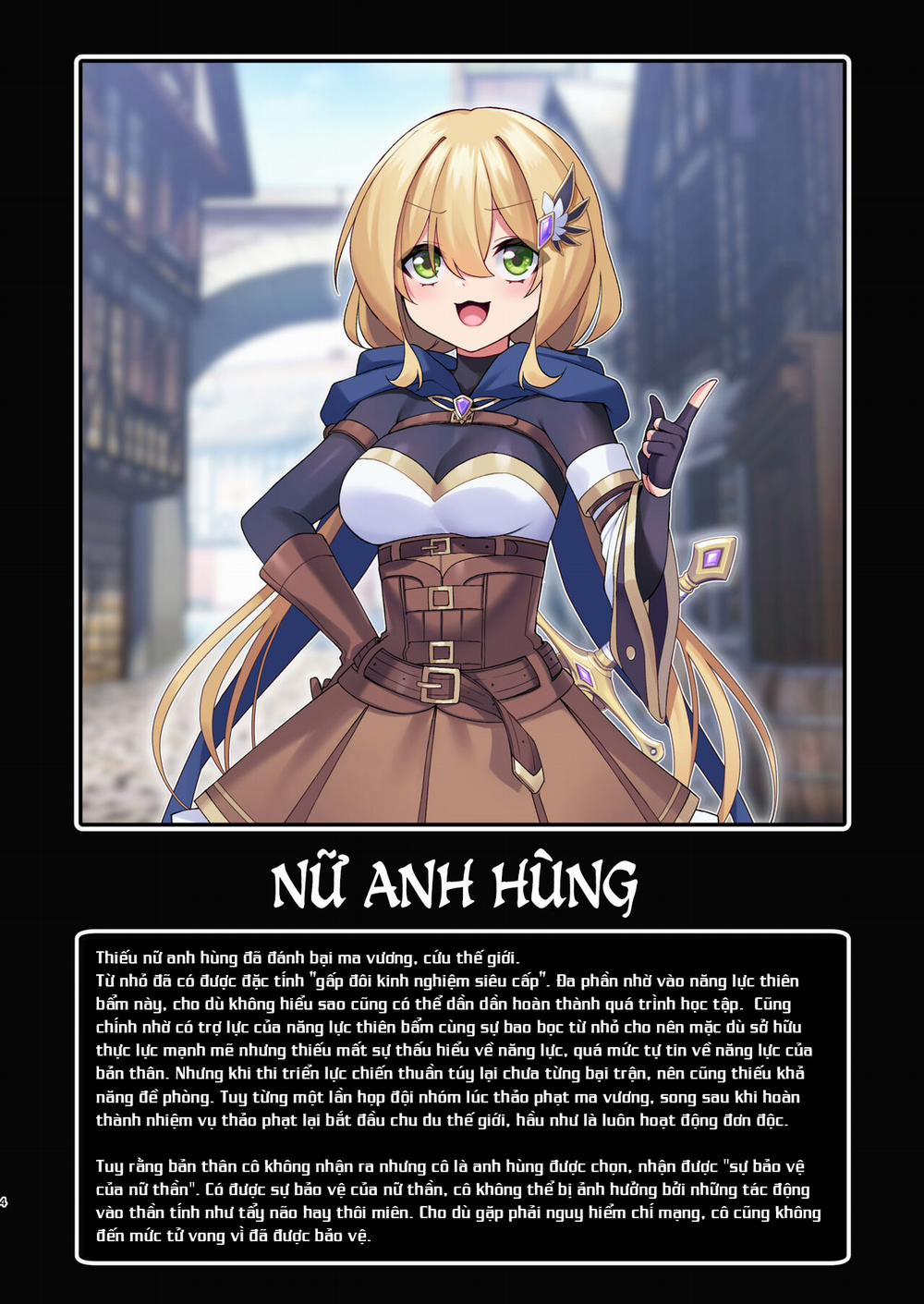 Cuộc Phiêu Lưu của Nữ Anh Hùng, kết thúc! Oneshot trang 1
