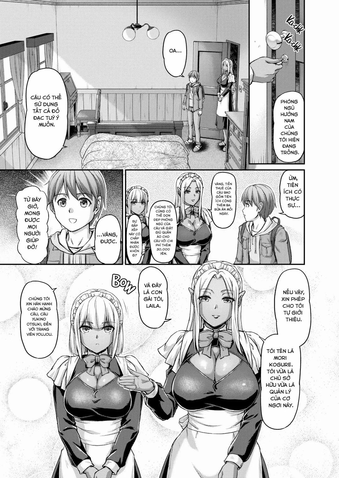 Cuộc sống hàng ngày tại Nữ quái trang viên 1 trang 5