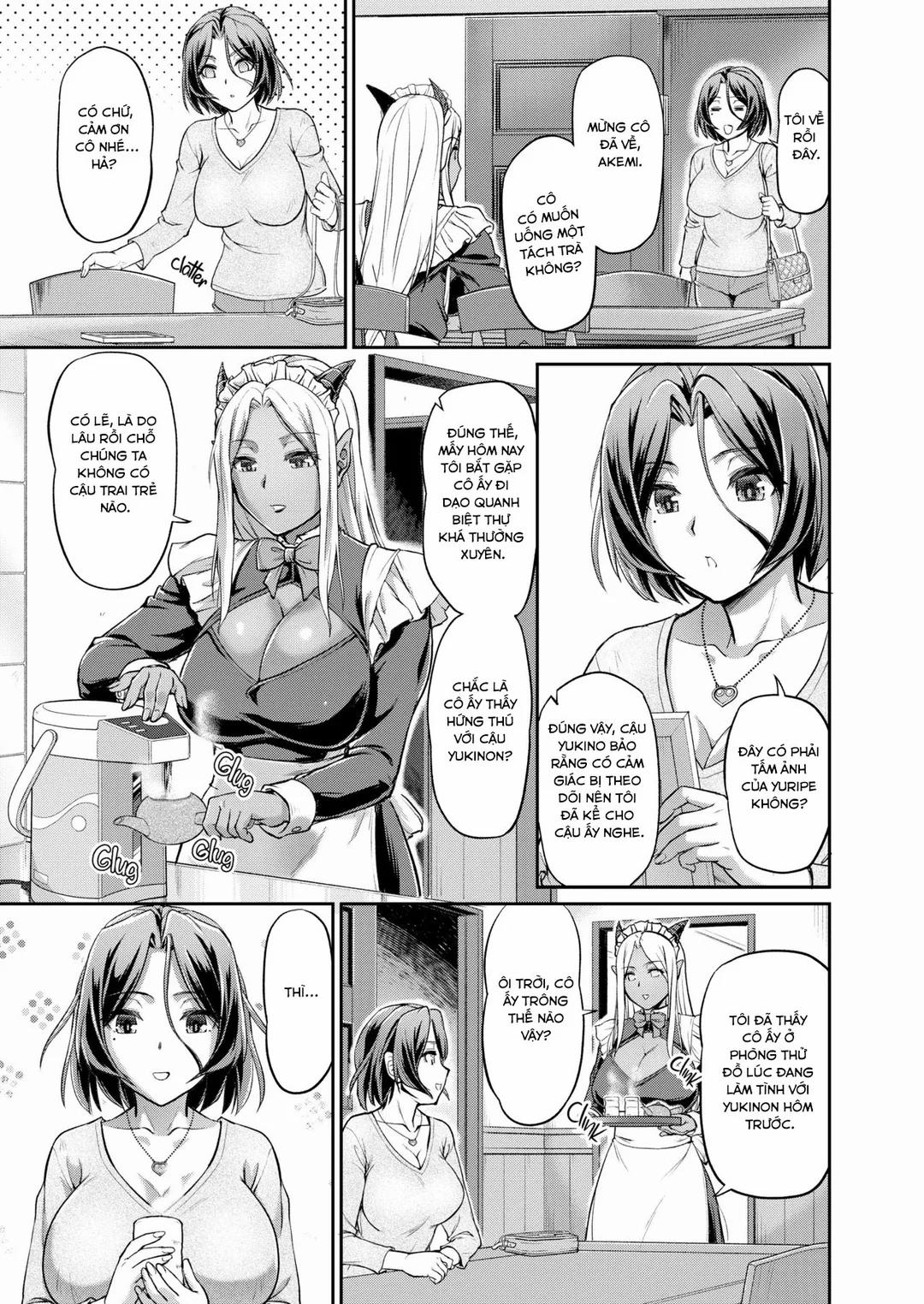 Cuộc sống hàng ngày tại Nữ quái trang viên 4 trang 4