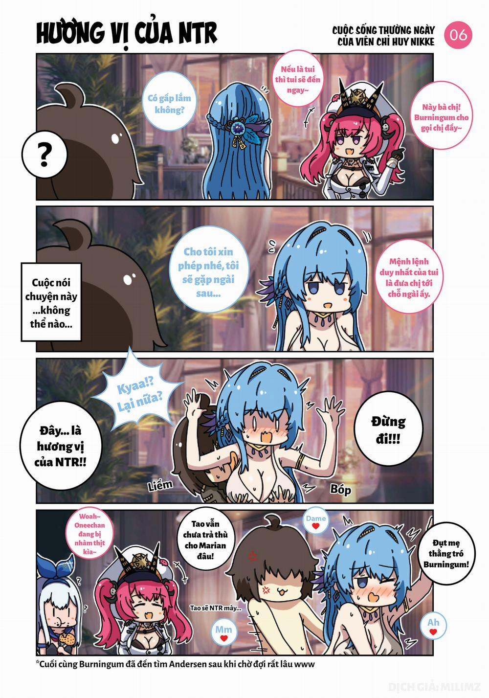 Cuộc sống thường ngày của Chỉ Huy Nikke Main story 0 Phần 1 trang 11