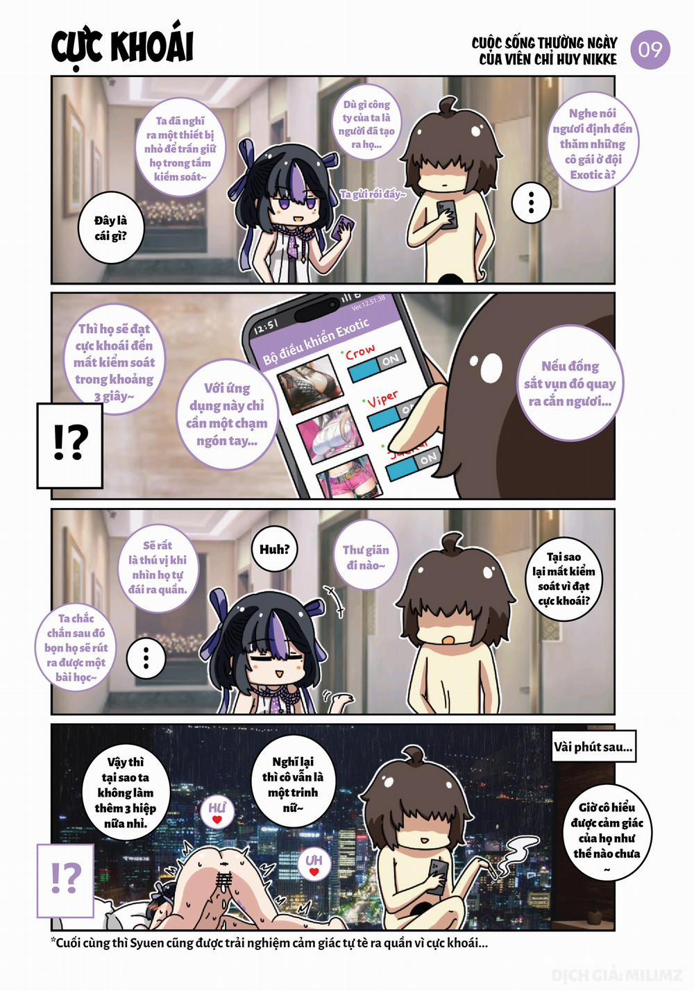 Cuộc sống thường ngày của Chỉ Huy Nikke Main story 0 Phần 1 trang 14