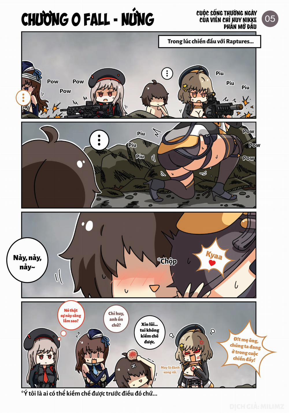 Cuộc sống thường ngày của Chỉ Huy Nikke Main story 0 Phần 1 trang 5