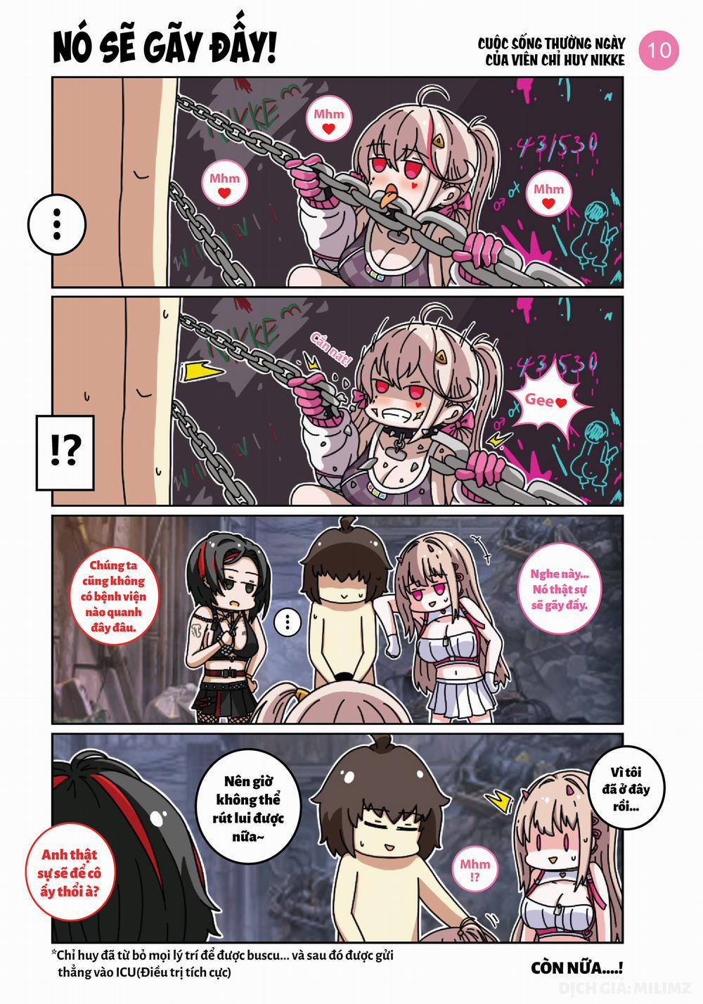Cuộc sống thường ngày của Chỉ Huy Nikke Main story - Phần 1 trang 15