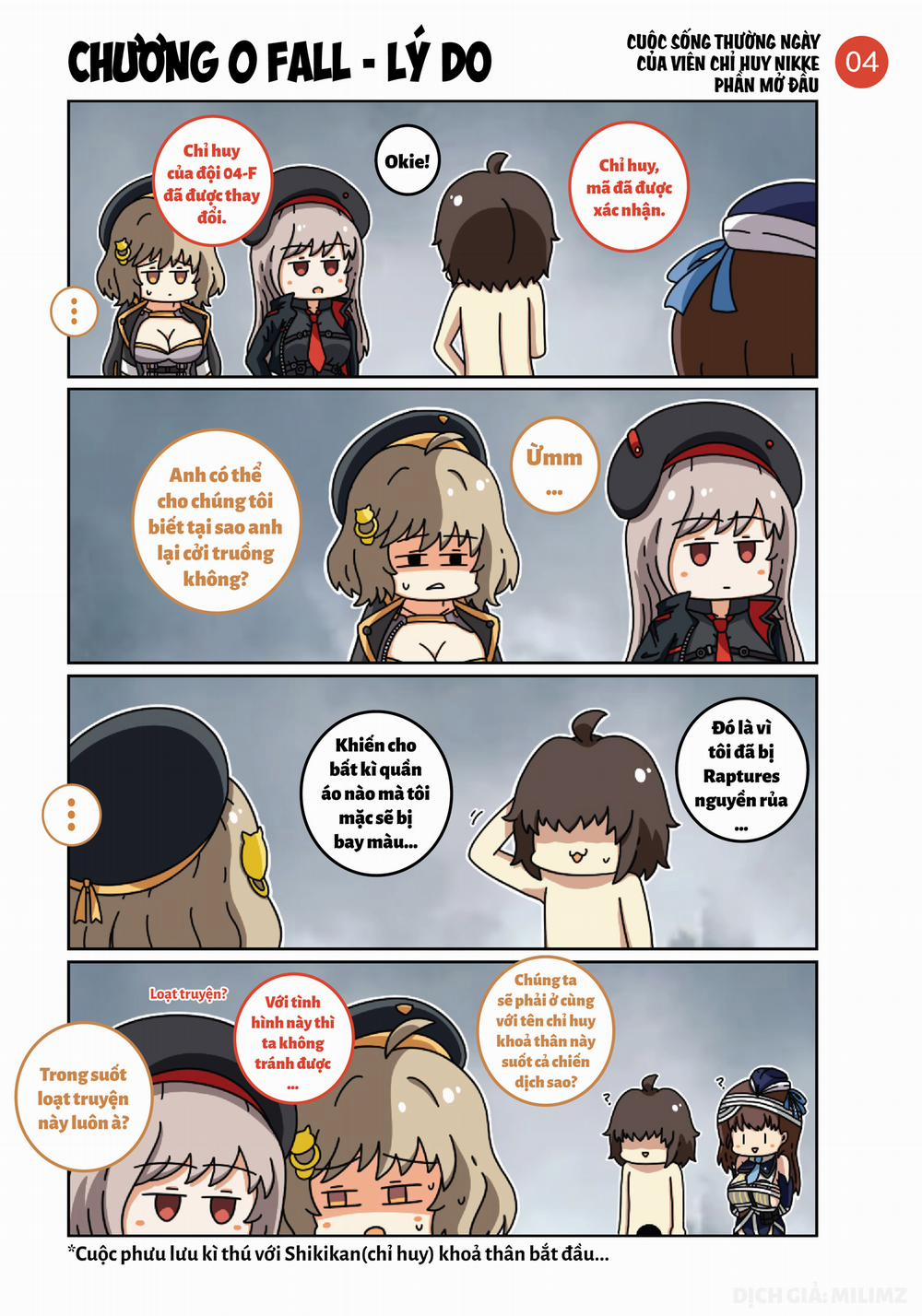 Cuộc sống thường ngày của Chỉ Huy Nikke Main story - Phần 1 trang 4