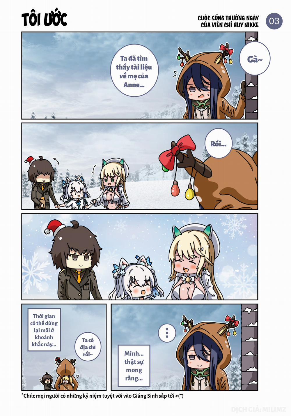 Cuộc sống thường ngày của Chỉ Huy Nikke Main story - Phần 1 trang 8