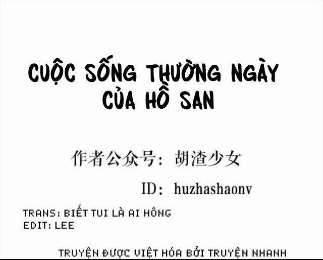 Cuộc Sống Thường Ngày Của Hồ San 2 trang 0